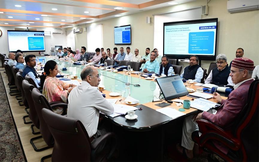 CM Omar Abdullah chairs 84th Board of Directors meeting of Srinagar Development Authority