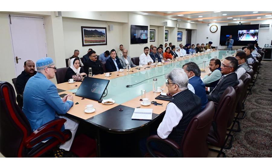 CM Omar Abdullah chairs meeting as Darbar move offices open in Srinagar, sets governance agenda for crucial six-months