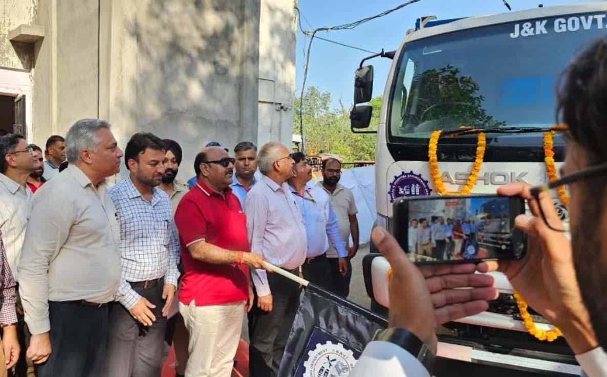 Deputy CM flags off specialised essential services trucks for remote areas