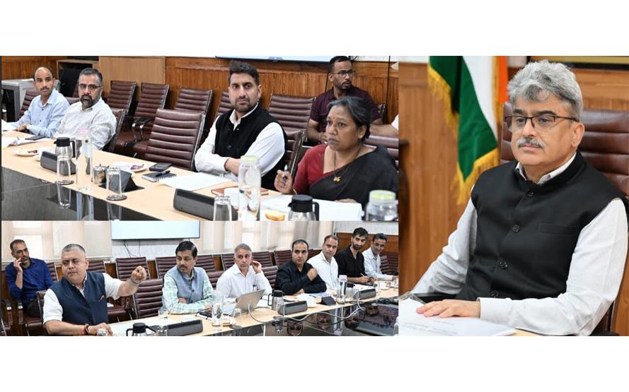 CS reviews progress of ongoing House Listing Operations for Census-2027