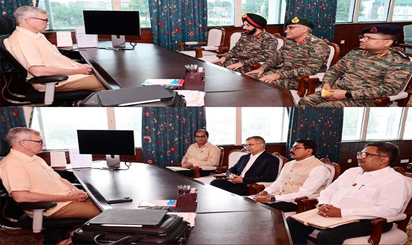 CM Omar Abdullah meets delegations, discusses housing, urban infrastructure and connectivity projects