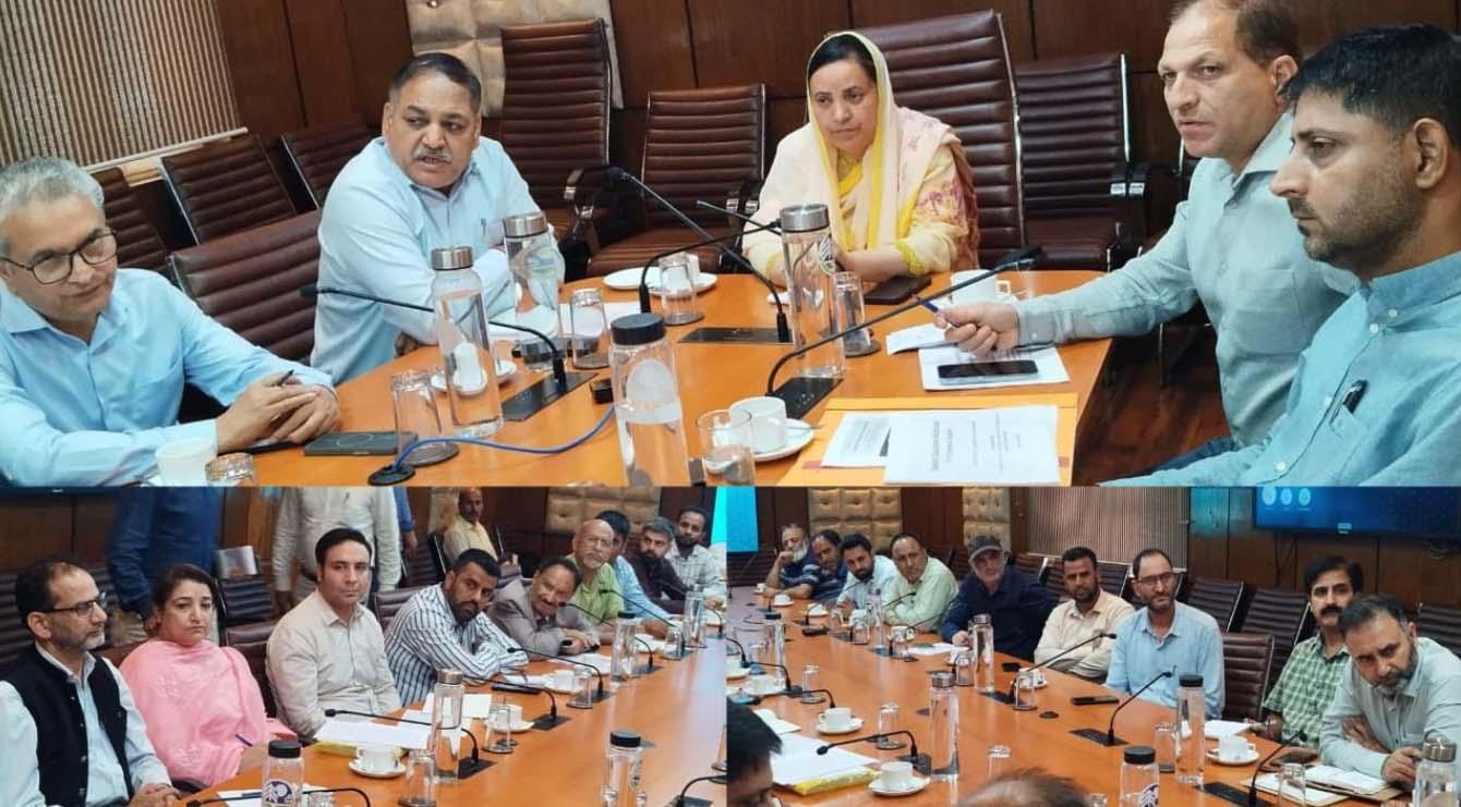 Streamline infrastructure, create quality facilities for students: Sakeena Itoo to B.Ed College Operators
