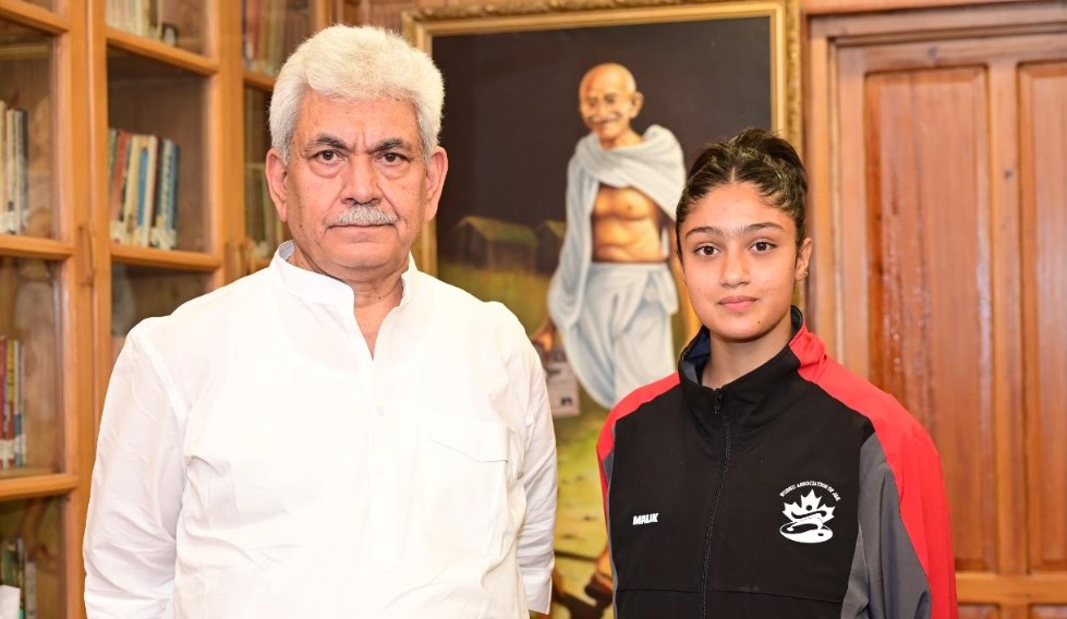 International Wushu Gold Medalist calls on Lt Governor